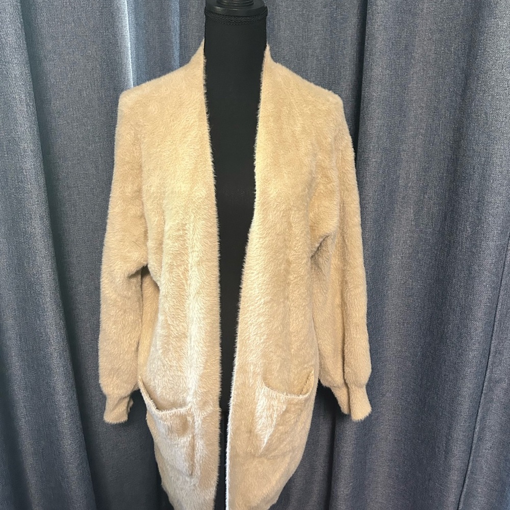 Sioni Cozy Tan/Beige Cardigan